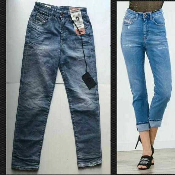 Diesel Denim - Diesel D-Eiselle Straight Straight Jeans W26 L32